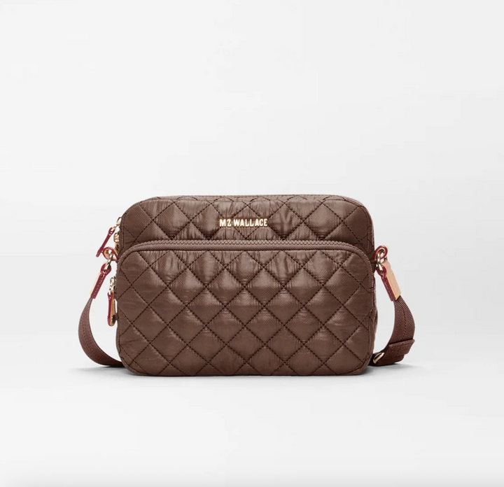 METRO CAMERA SMALL CROSSBODY WALNUT
