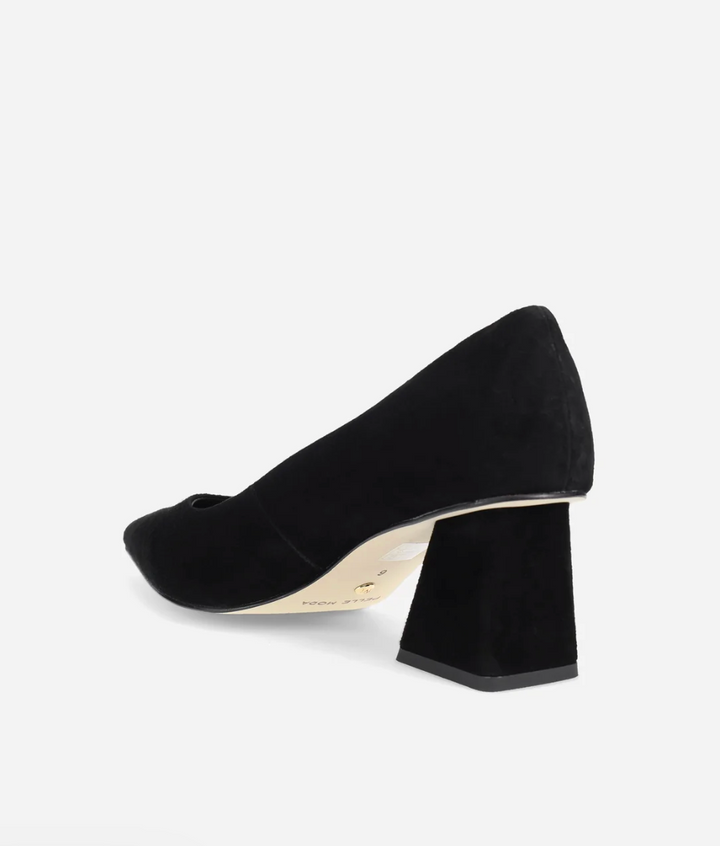 INELL BLACK SUEDE PUMP