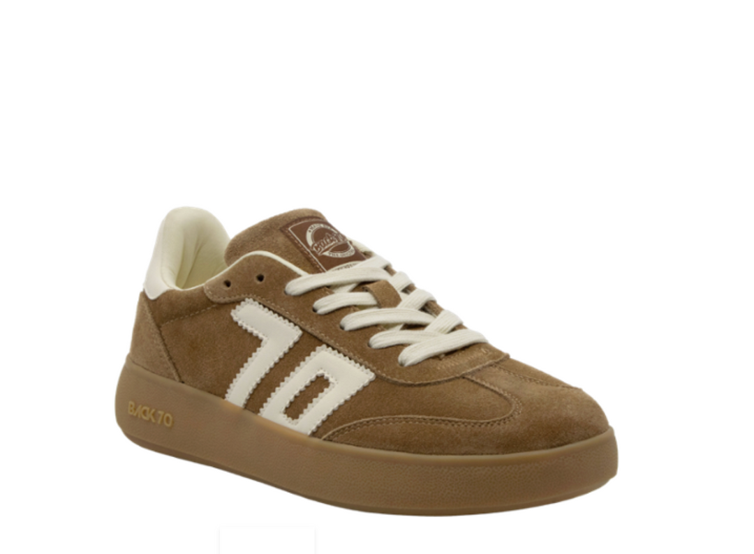 BROOKLYN W26 TOBACCO SUEDE SNEAKER