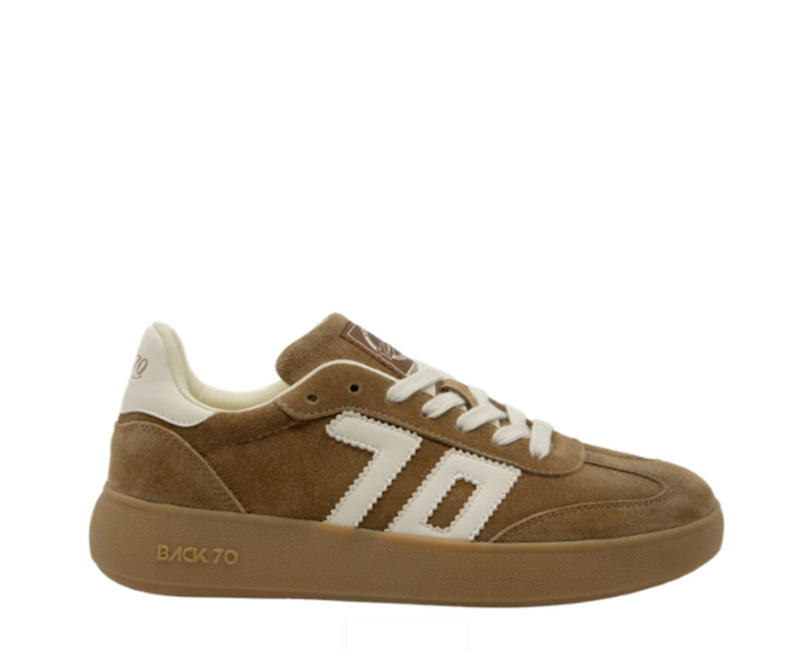 BROOKLYN W26 TOBACCO SUEDE SNEAKER