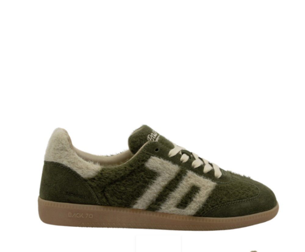 MOHAIR FOREST/BUTTER SNEAKER