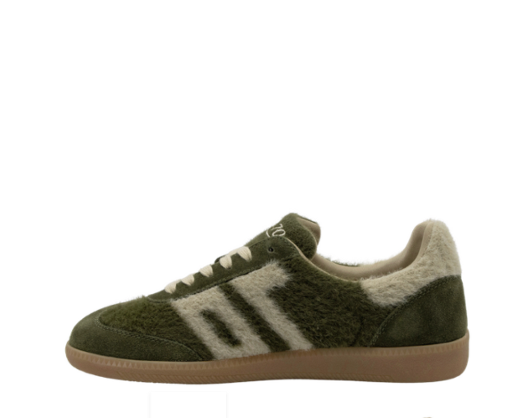 MOHAIR FOREST/BUTTER SNEAKER