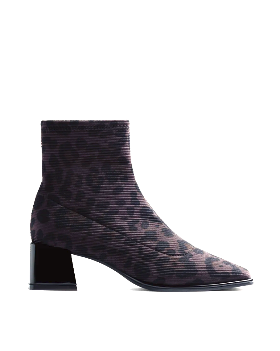 80794 BLACK/GREY LEOPARD BOOT