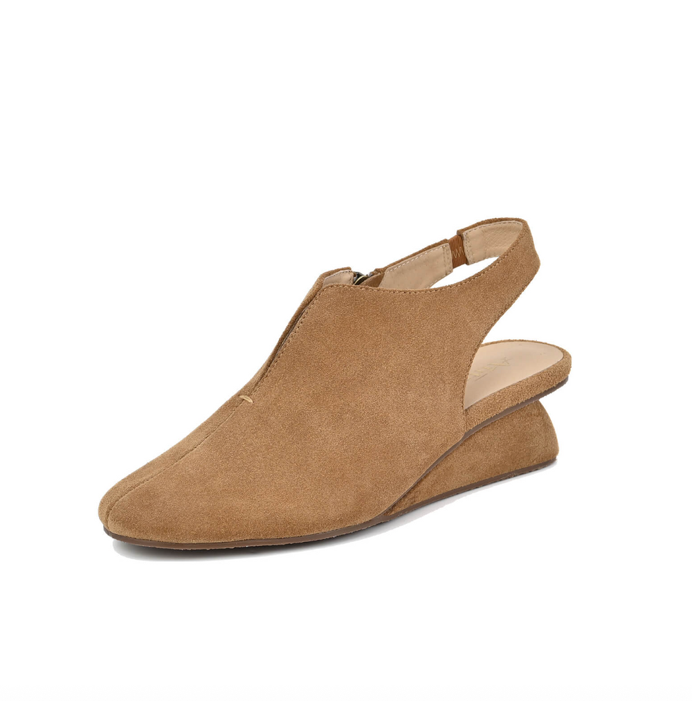 DREA TAUPE SUEDE WEDGE