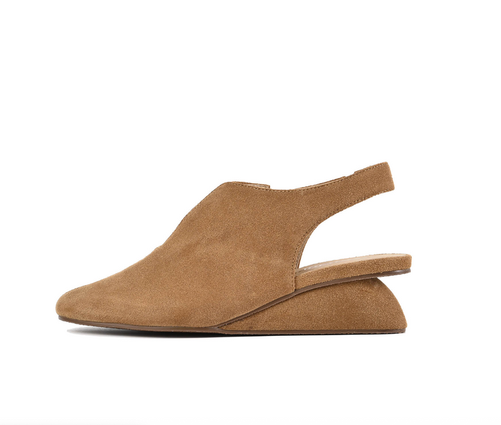 DREA TAUPE SUEDE WEDGE