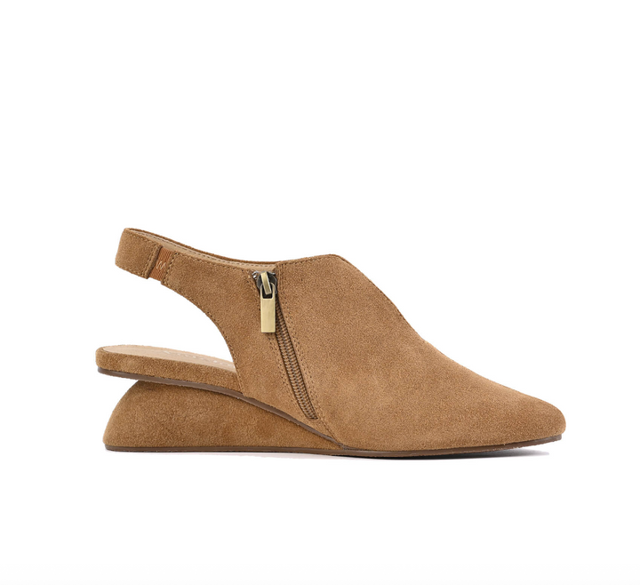 DREA TAUPE SUEDE WEDGE