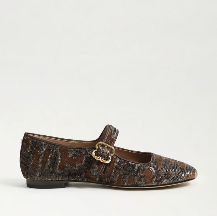 MICHAELA MUSHROOM VELVET MARYJANE