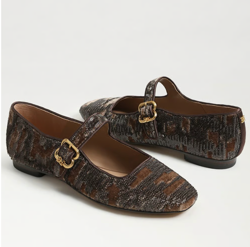 MICHAELA MUSHROOM VELVET MARYJANE