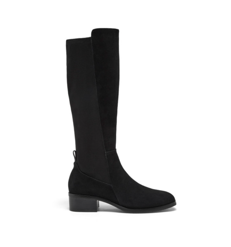 OREOS BLACK SUEDE BOOT