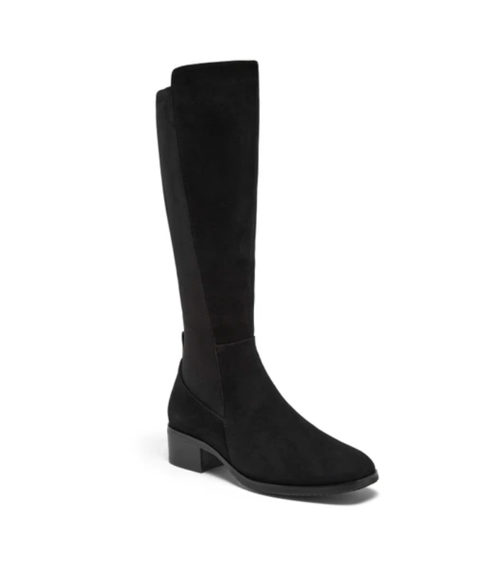 OREOS BLACK SUEDE BOOT