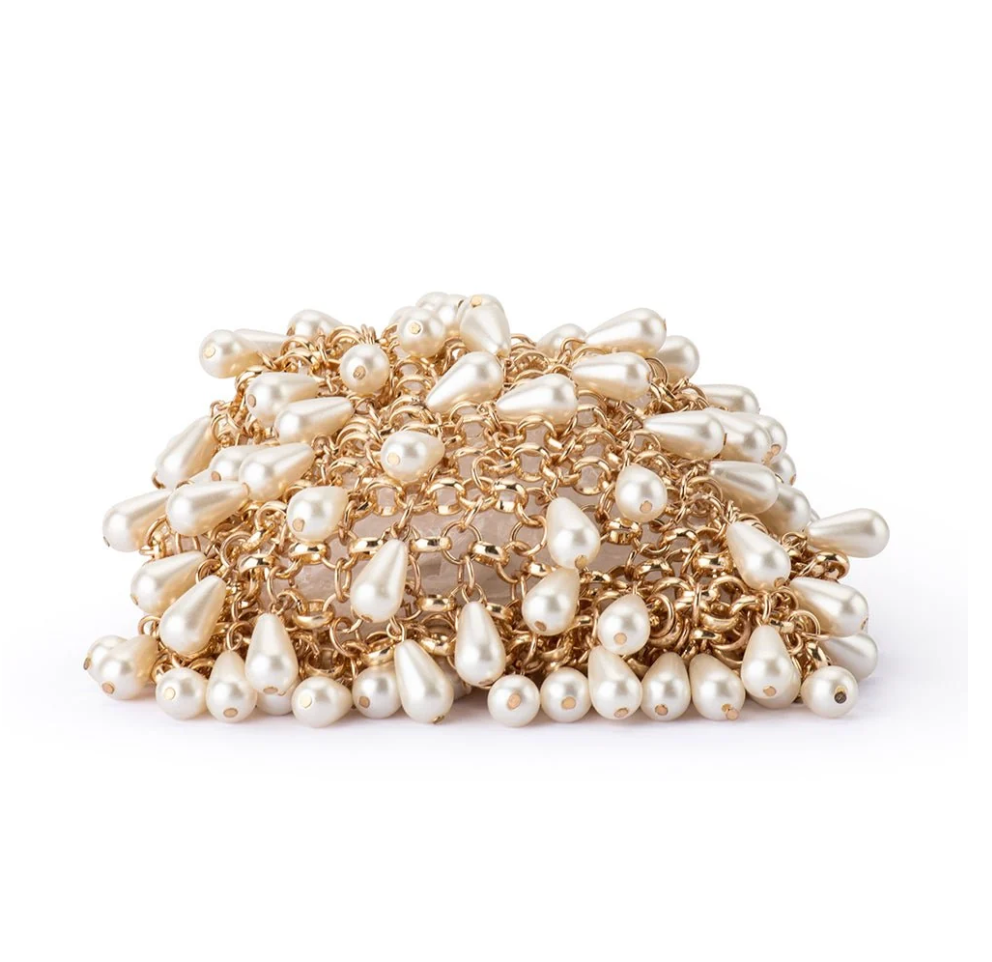 JADEN PEARL CHAIN CHAMPAGNE