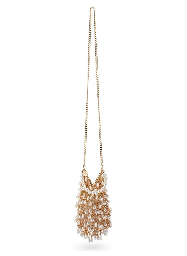 JADEN PEARL CHAIN CHAMPAGNE