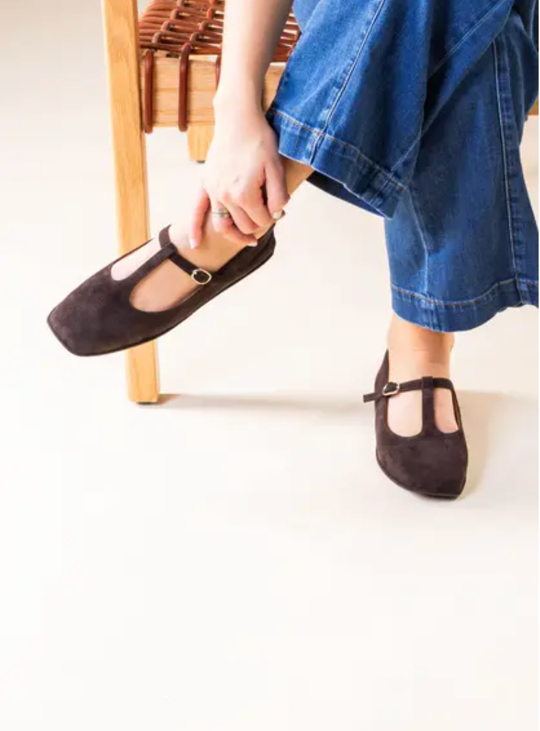 FYNARA CHOCOLATE SUEDE