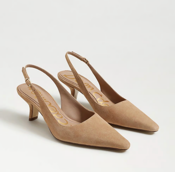 BIANKA TAN SUEDE HEEL