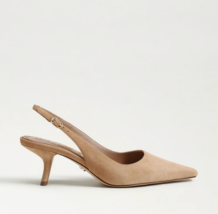 BIANKA TAN SUEDE HEEL
