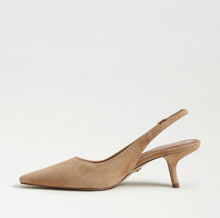 BIANKA TAN SUEDE HEEL