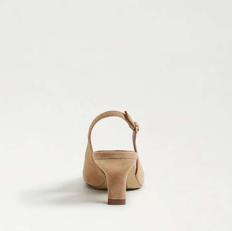BIANKA TAN SUEDE HEEL