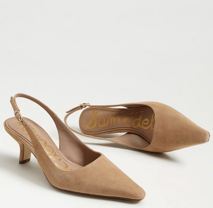 BIANKA TAN SUEDE HEEL