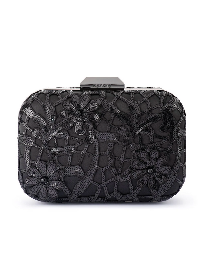 ELENA APPLIQUE BLACK