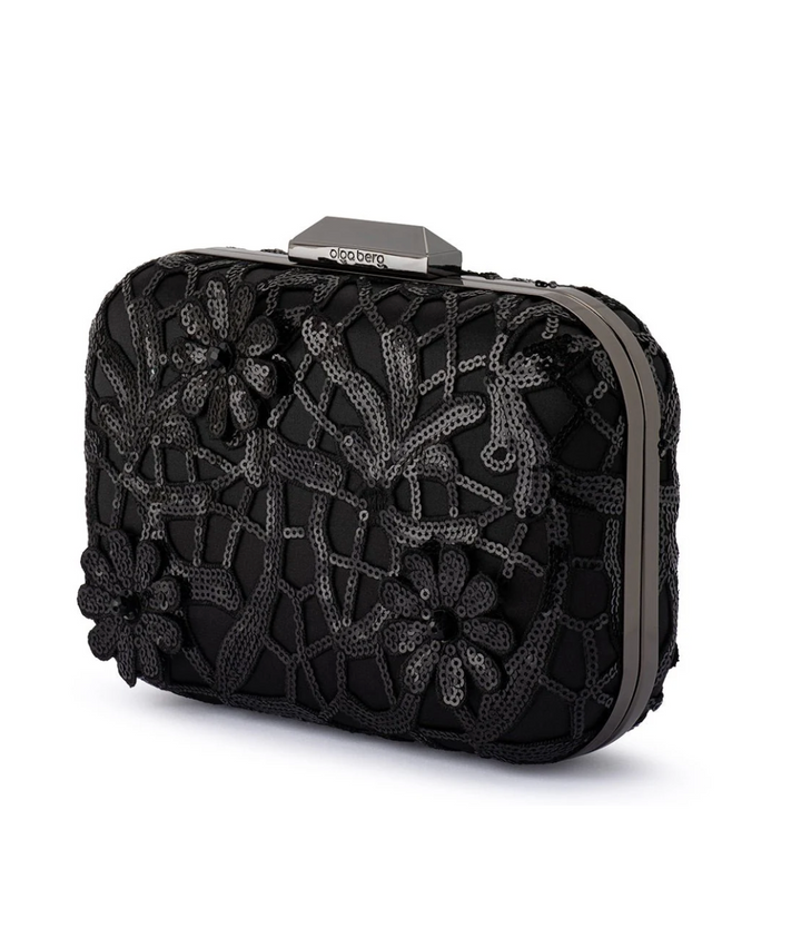 ELENA APPLIQUE BLACK