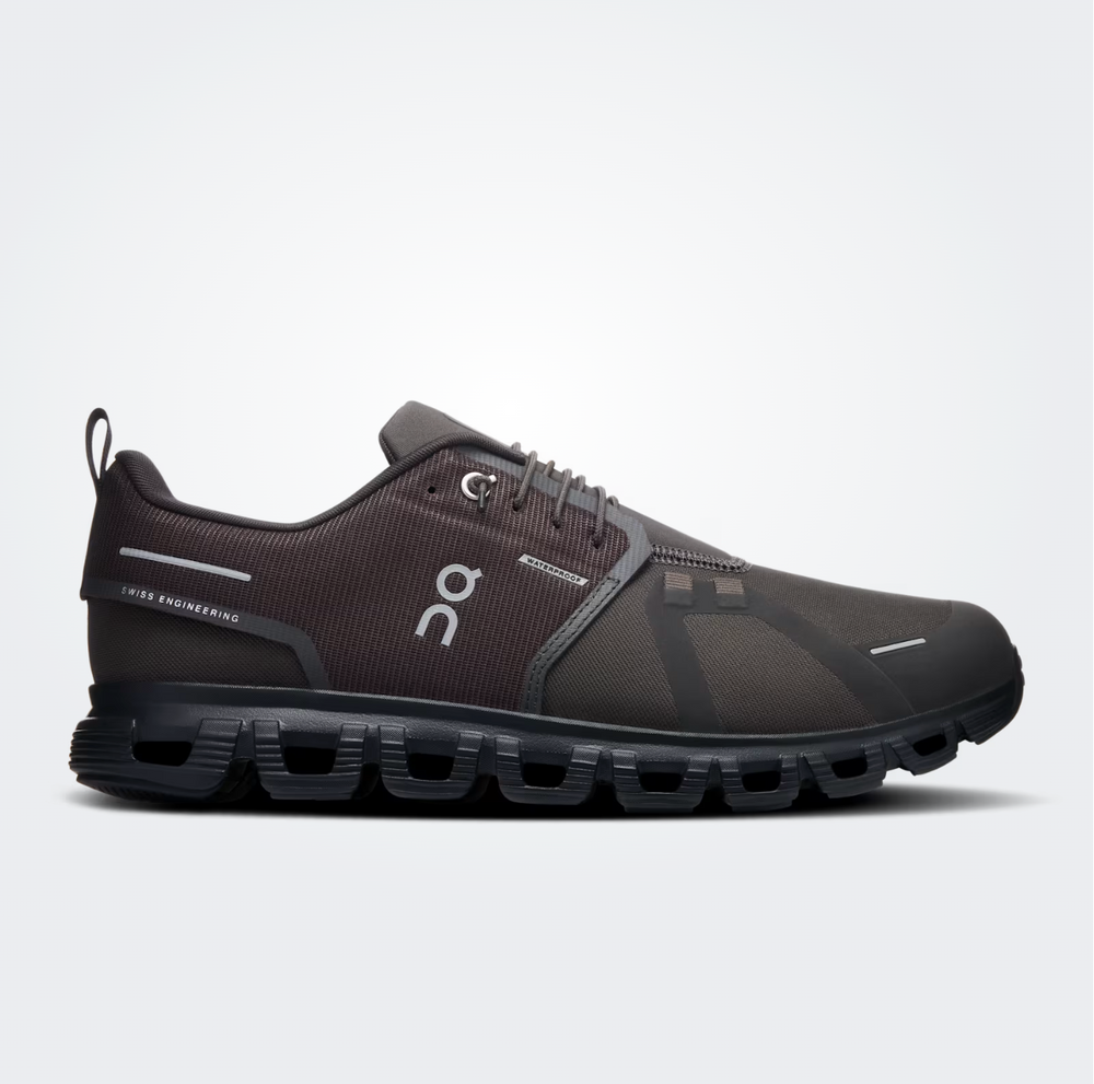 CLOU6 WATERPROF MEN ESPRESSO/BLACK SNEAKER