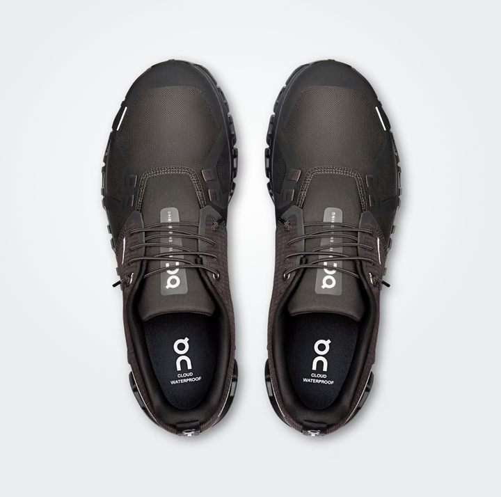 CLOU6 WATERPROF MEN ESPRESSO/BLACK SNEAKER