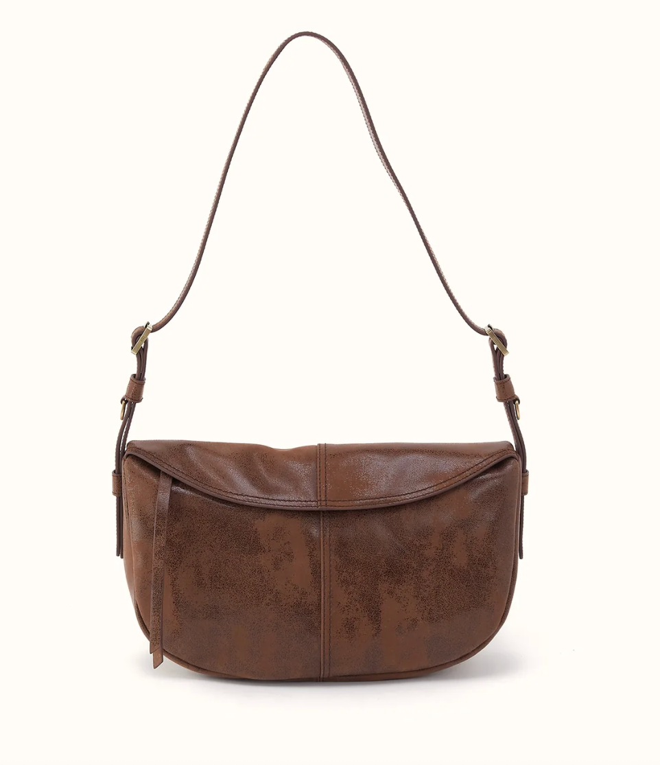 CONTOUR SHOULDER CROSSBODY MOCHA