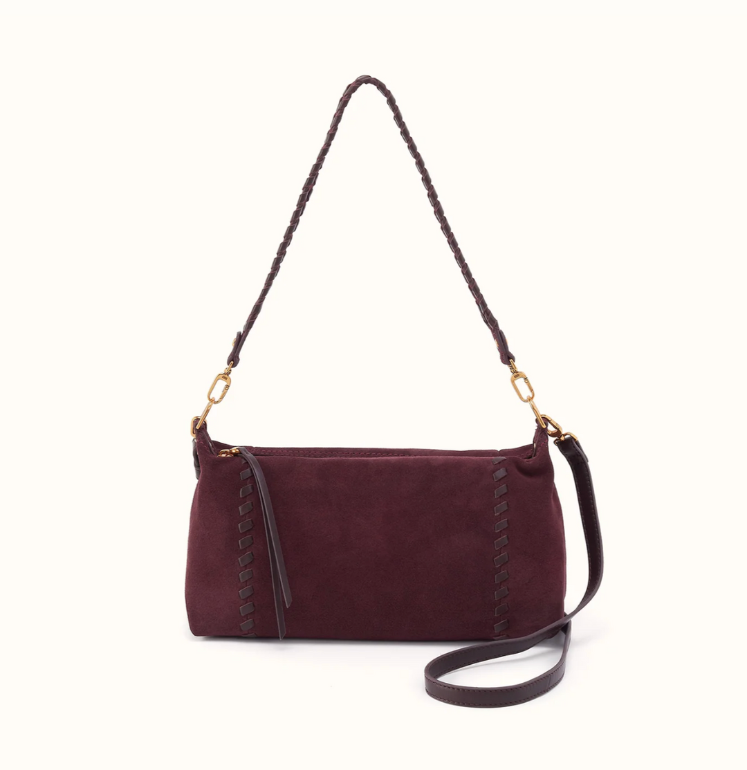 DARCY SHOULDER DARK CHERRY BAG
