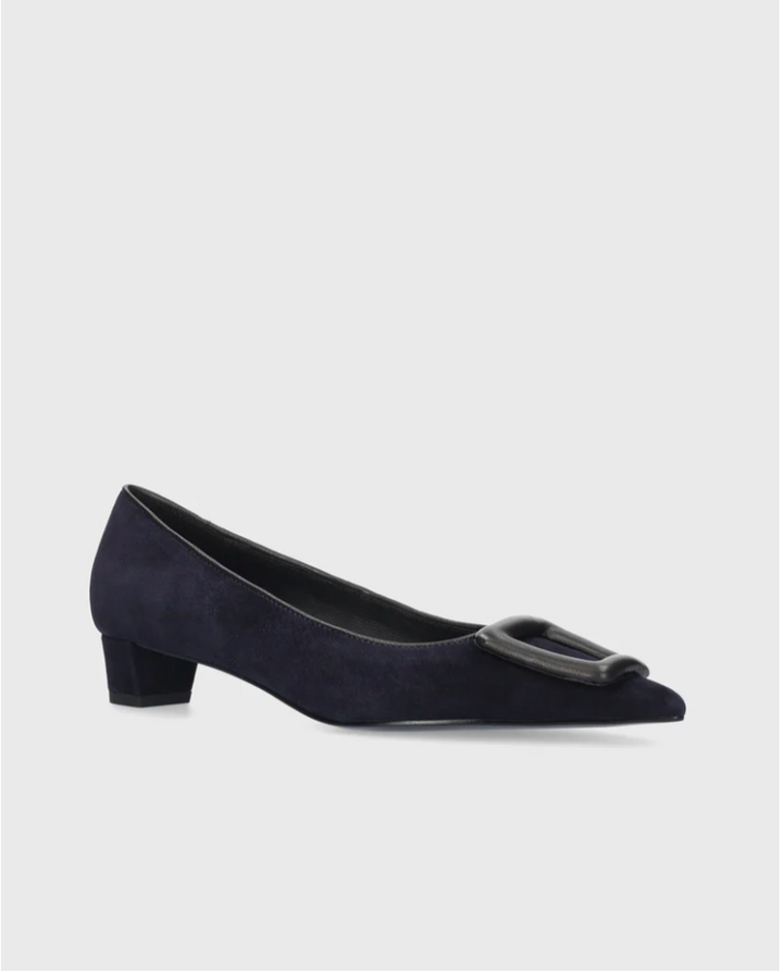 BONNIE PUMP NAVY SUEDE