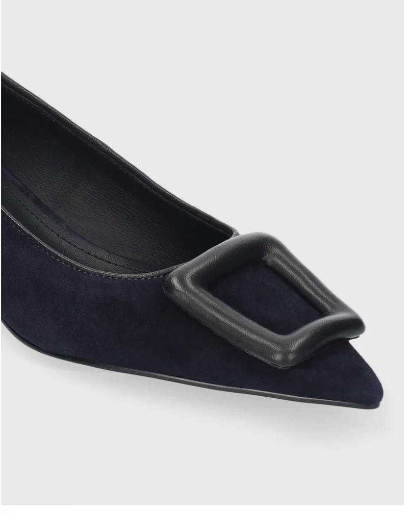 BONNIE PUMP NAVY SUEDE