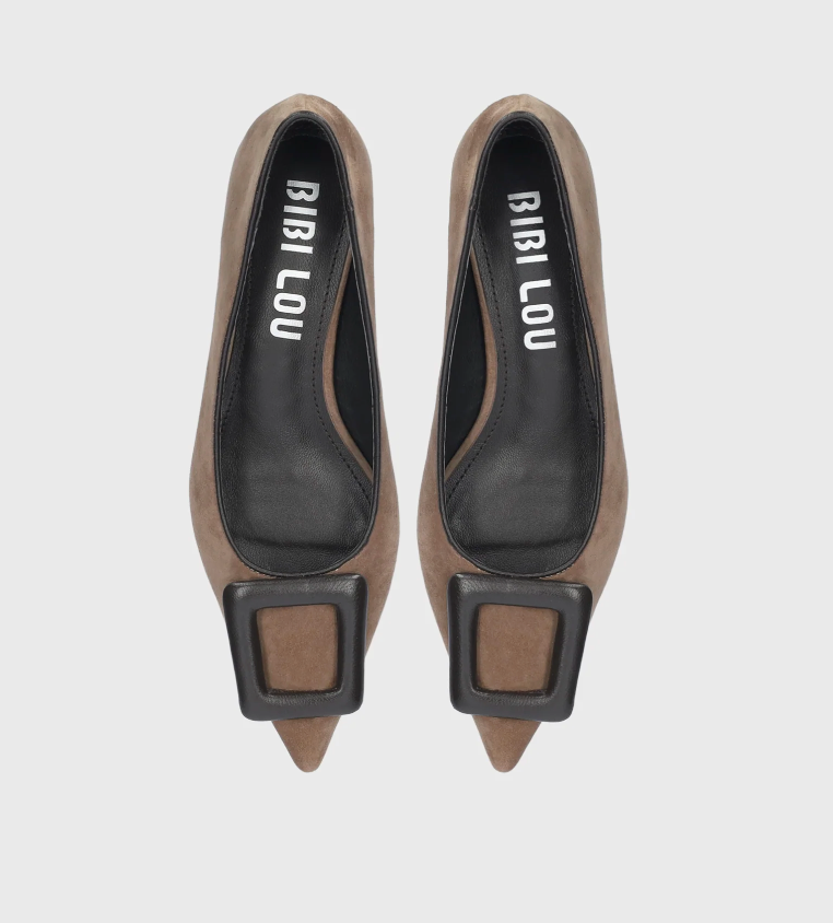 BONNIE PUMP TAUPE SUEDE