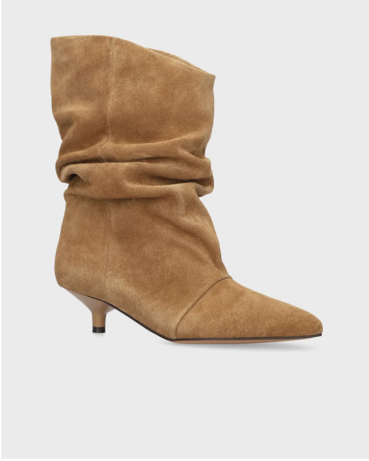 DRAPE CUOIO SUEDE BOOT
