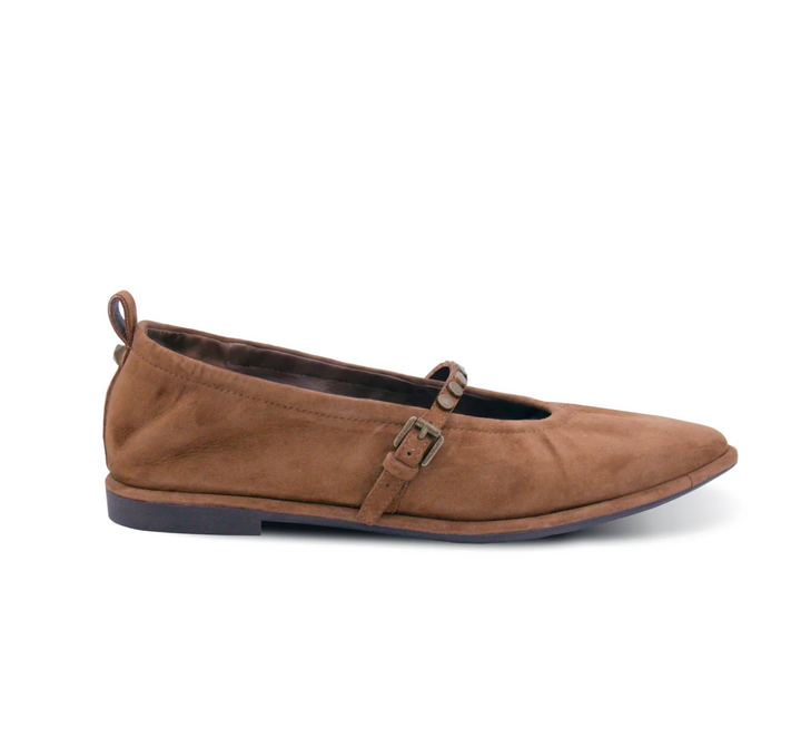 BELLA STUDS CHESTNUT MARYJANE