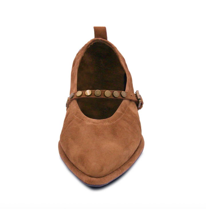 BELLA STUDS CHESTNUT MARYJANE