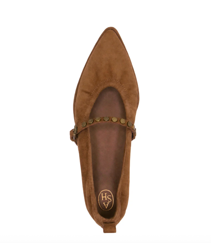 BELLA STUDS CHESTNUT MARYJANE