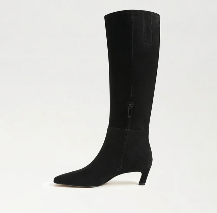 PERLA BLACK SUEDE BOOT