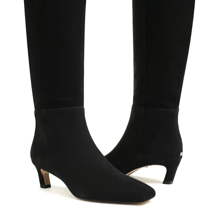 PERLA BLACK SUEDE BOOT
