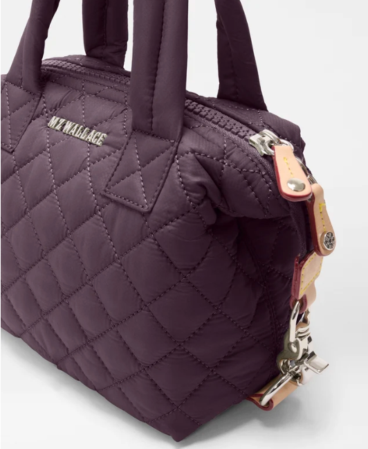 SUTTON MICRO TOTE RAISIN