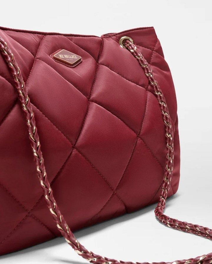 FRANKIE MEDIUM TOTE CLARET