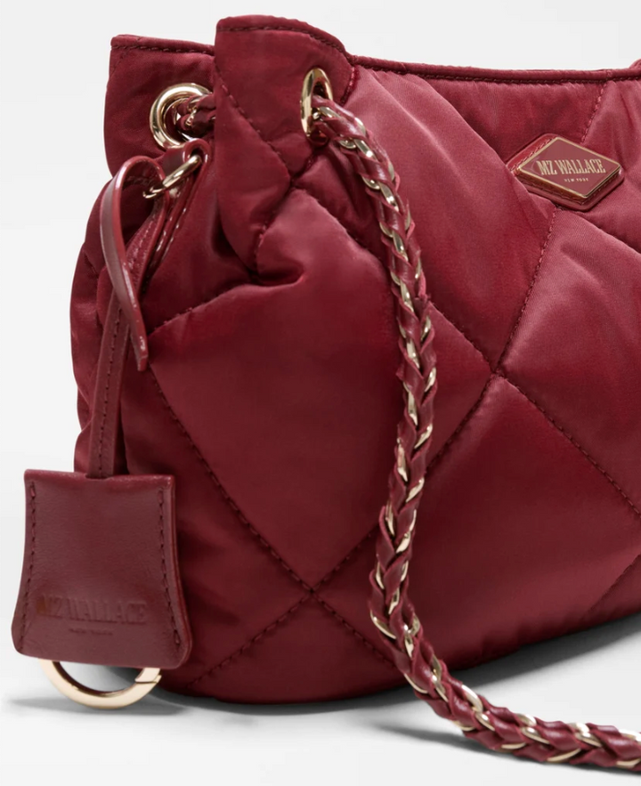 FRANKIE SMALL TOTE CLARET