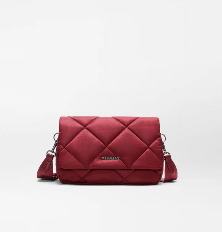 MADISON FLAP CROSSBODY CLARET