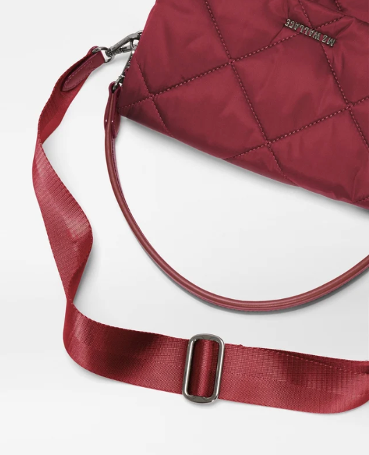 MADISON FLAP CROSSBODY CLARET