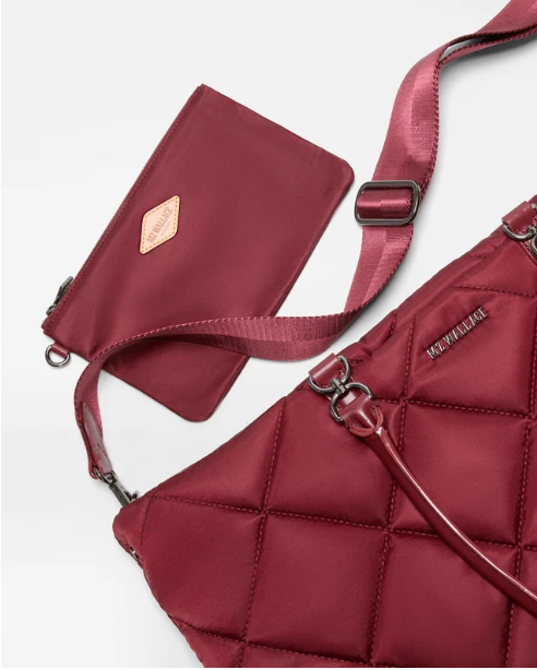 MADISON MEDIUM E/W TOTE CLARET