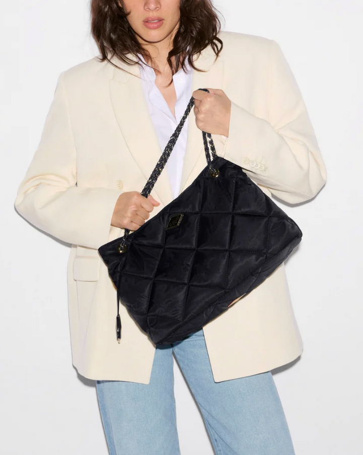 FRANKIE MEDIUM TOTE BLACK