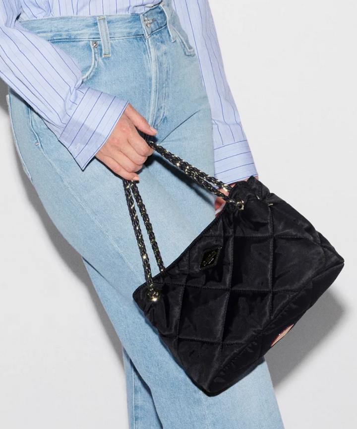 FRANKIE SMALL TOTE BLACK