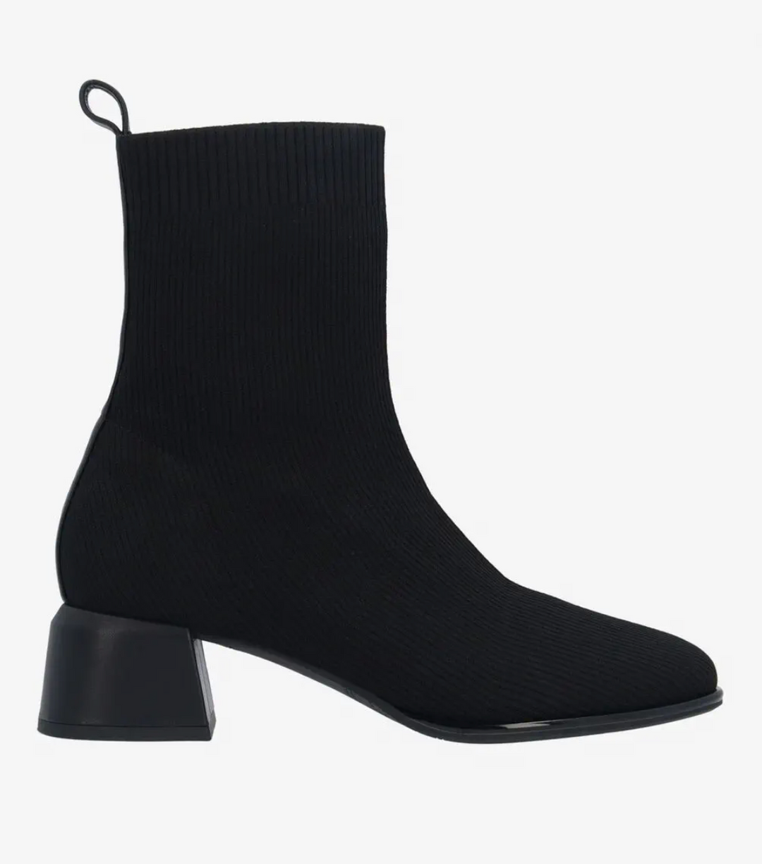NYVANI BLACK KNIT BOOT