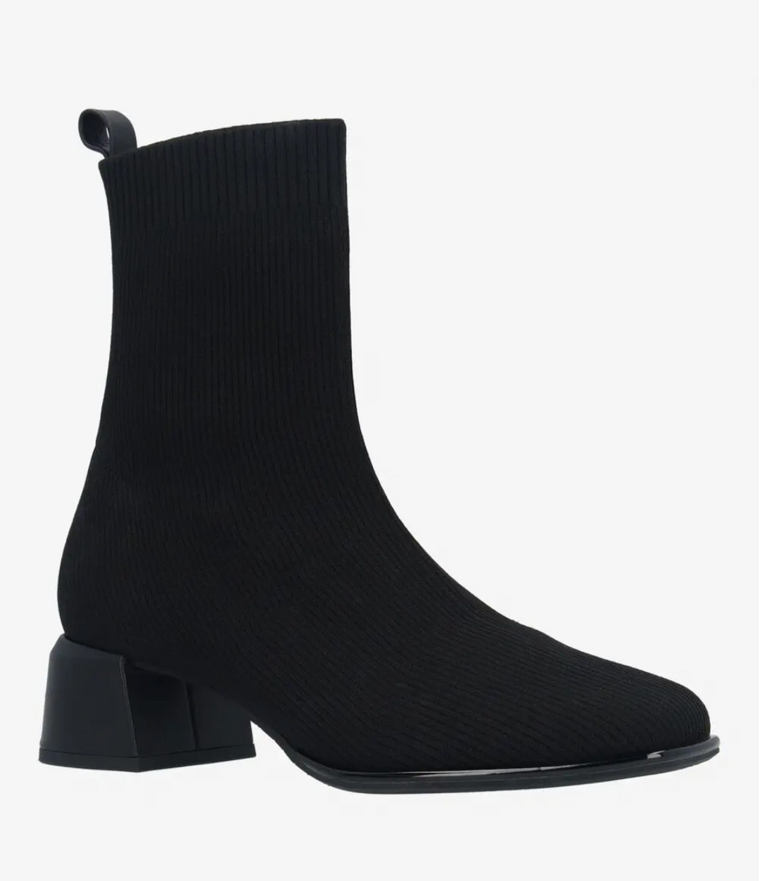 NYVANI BLACK KNIT BOOT