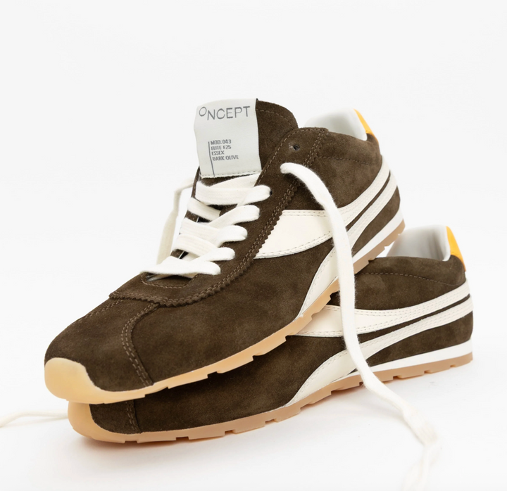 ESSEX DARK OLIVE SNEAKER