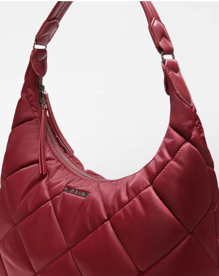 MADISON SHOULDER CLARET