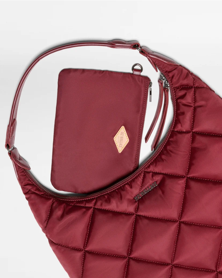 MADISON SHOULDER CLARET